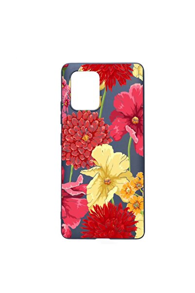 bestcase Θήκη Σιλικόνης Συμβατή με Samsung Galaxy M13 4G, Κόκκινα Κίτρινα Λου...