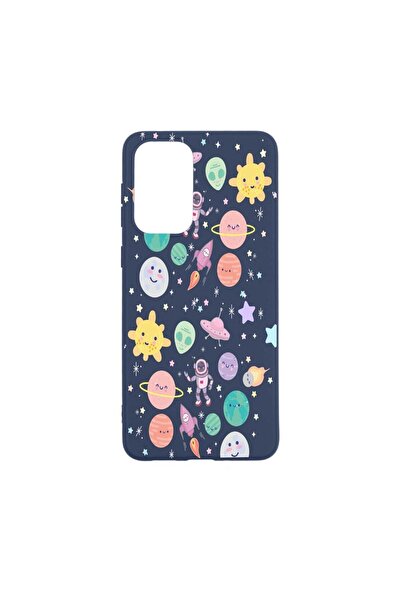 bestcase Силиконов калъф, съвместим със Samsung Galaxy M23, с мотиви Вселена,...