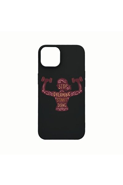bestcase Husa Silicon, Compatibila cu Apple iPhone 14 Plus, Stop Dreaming Sta...