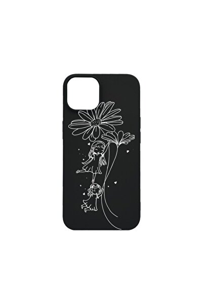 bestcase Λεπτή Θήκη Σιλικόνης 0.8MM, Συμβατή με Apple iPhone 14 Plus, Sisters...