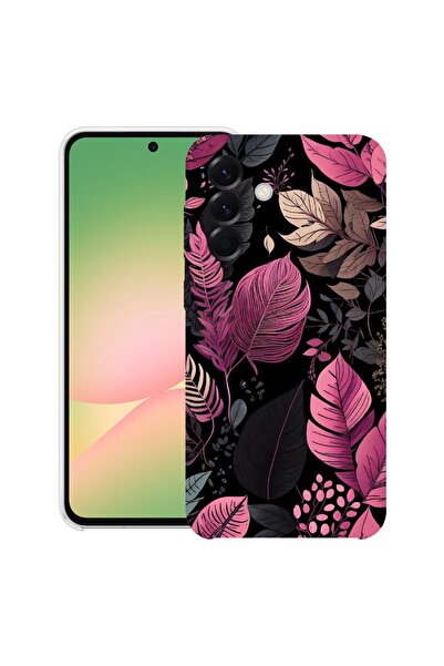 bestcase Θήκη για Samsung Galaxy A17 5G με Σχέδιο Ροζ Φτερά, Διαφανής Λεπτή Σ...