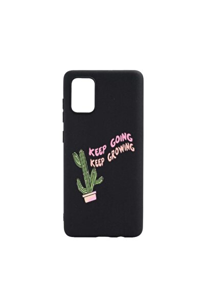 bestcase Θήκη σιλικόνης με μήνυμα  "Keep Going ", συμβατή με Samsung Galaxy S...