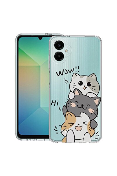 bestcase Θήκη για Samsung Galaxy A06 4G, Αντικραδασμική 1.5MM, Cat Wow, Προστ...