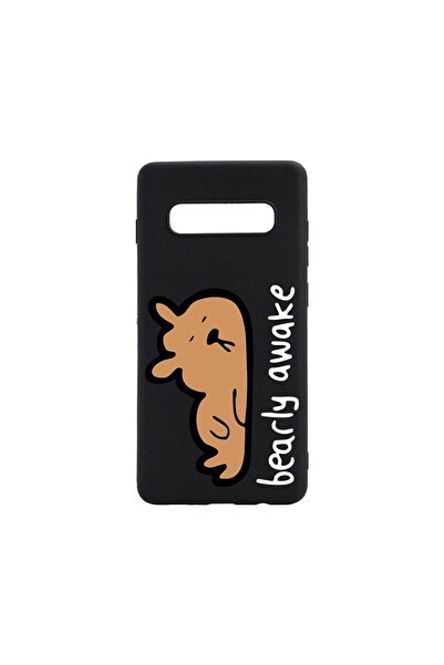bestcase Λεπτή Θήκη Σιλικόνης 0.8MM, Συμβατή με Samsung Galaxy S10, Bearly Aw...