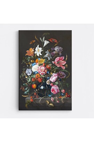 OEM Tablou pe pânză premium WOWCanvas, Buchet floral vibrant, 40 x 60 cm