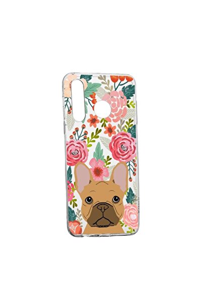 bestcase Husa Dog and Flowers, pentru Realme 5, rezistenta la uzura, anti-alu...