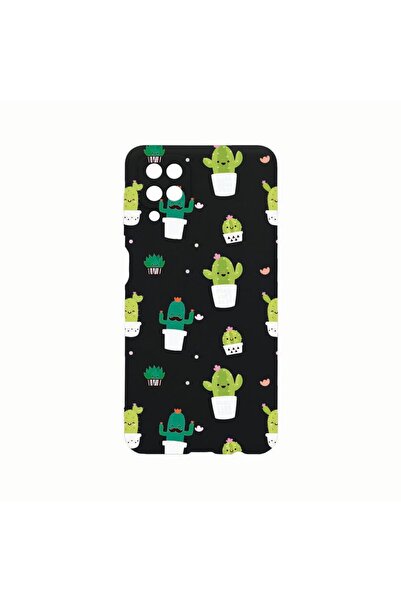 bestcase Θήκη Σιλικόνης, Συμβατή με Samsung Galaxy A12, Κάκτος, Ανθεκτική στη...