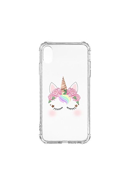bestcase Husă Antișoc din Silicon Compatibilă cu Apple iPhone XS Max, Unicorn...