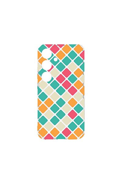 bestcase Διαφανής Θήκη Σιλικόνης 2MM, Συμβατή με Samsung Galaxy A25, Μωσαϊκό,...