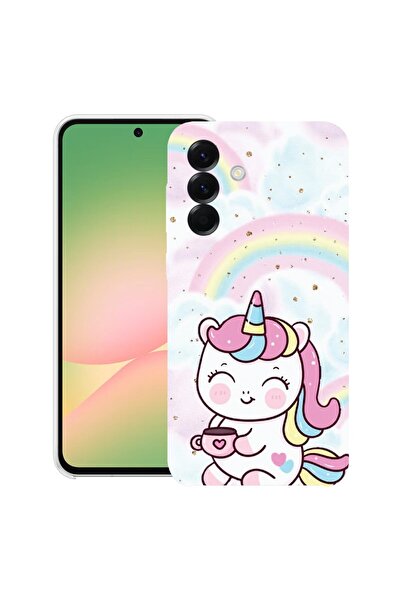 bestcase Θήκη για Samsung Galaxy A17 5G με Σχέδιο Μικρό Μονόκερο, Διαφανής Λε...