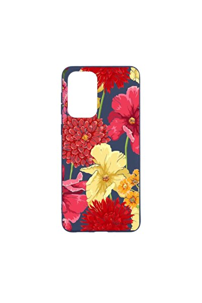 bestcase Θήκη σιλικόνης συμβατή με Samsung Galaxy M23, Κόκκινα και κίτρινα λο...