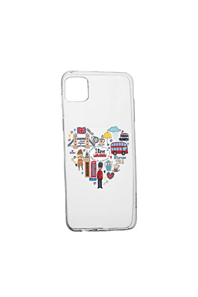 bestcase Θήκη σιλικόνης, Συμβατή με Samsung Galaxy M53, Λατρεύω το Λονδίνο, Α...
