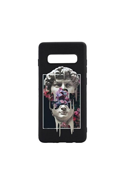 bestcase Θήκη σιλικόνης συμβατή με Samsung Galaxy S10 Plus, Άγαλμα Ντέιβιντ, ...