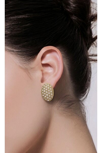 Monalisa Home Figured Design Figured Stone Earrings