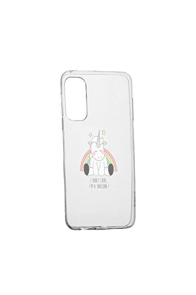 bestcase Θήκη Σιλικόνης Μονόκερος - Δεν με νοιάζει, Συμβατή με Samsung Galaxy...