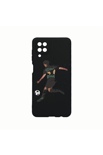 bestcase Θήκη Σιλικόνης, Συμβατή με Samsung Galaxy A12, Σχέδιο Ποδοσφαίρου, Α...