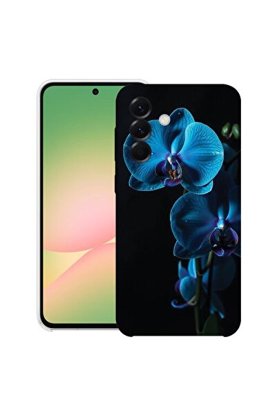 bestcase Θήκη για Samsung Galaxy S25 FE με σχέδιο Μπλε Ορχιδέα, Διαφανής Λεπτ...