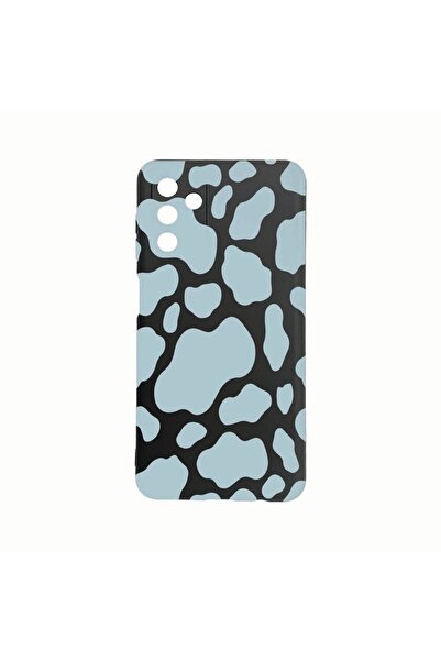 bestcase Θήκη Σιλικόνης, Συμβατή με Samsung Galaxy A04s, Μπλε Αγελάδα, Ανθεκτ...