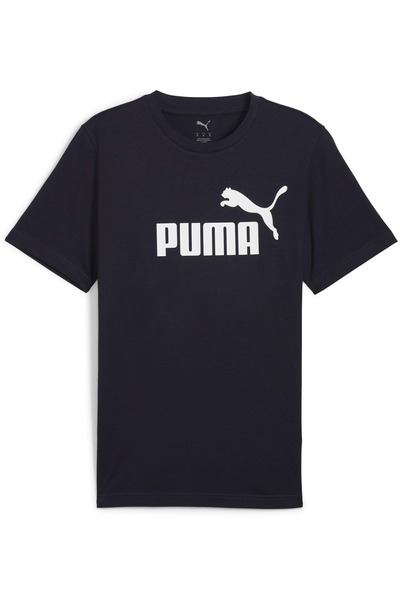 Puma Ess No.1 Logo Tee 682532 T-Shirt Men's T-Shirt Dark Blue