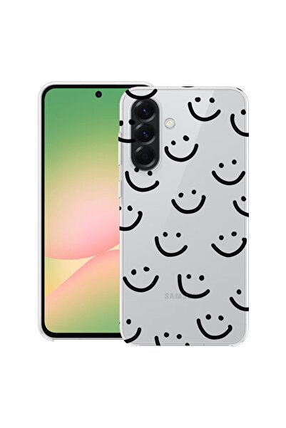 bestcase Θήκη για Samsung Galaxy M56 με σχέδιο Smiley, Διαφανής Λεπτή Σιλικόν...