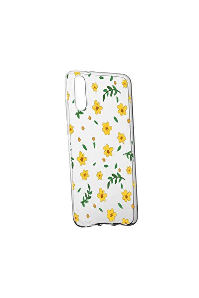 bestcase Θήκη σιλικόνης με μικρά κίτρινα λουλούδια, Συμβατή με Samsung Galaxy...