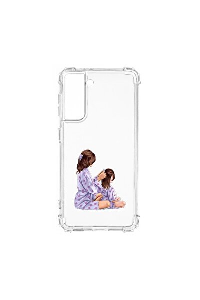 bestcase Αντικραδασμική Θήκη, Συμβατή με Samsung Galaxy S21 Plus, Κορίτσι της...