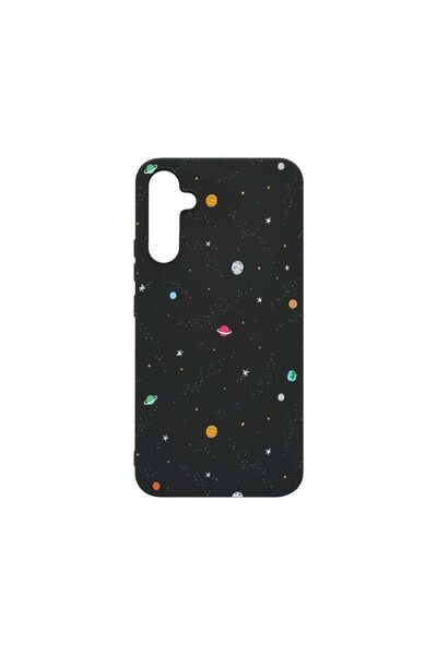 bestcase Θήκη, Συμβατή με Samsung Galaxy A34, Σύμβαση Σύμπαντος, Πλανήτες, Λε...