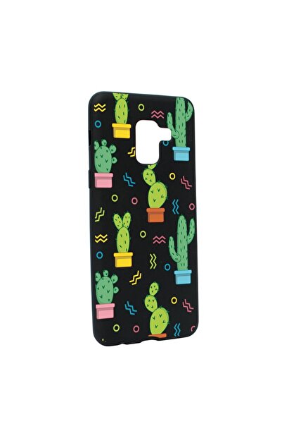 bestcase Θήκη σιλικόνης συμβατή με Samsung Galaxy A5 2018, Κάκτος, ανθεκτική ...