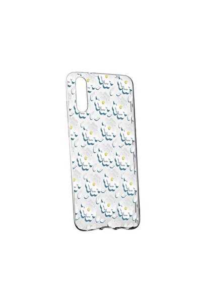 bestcase Θήκη Σιλικόνης Daisy - Λευκό Λουλούδι, Συμβατή με Samsung Galaxy A13...