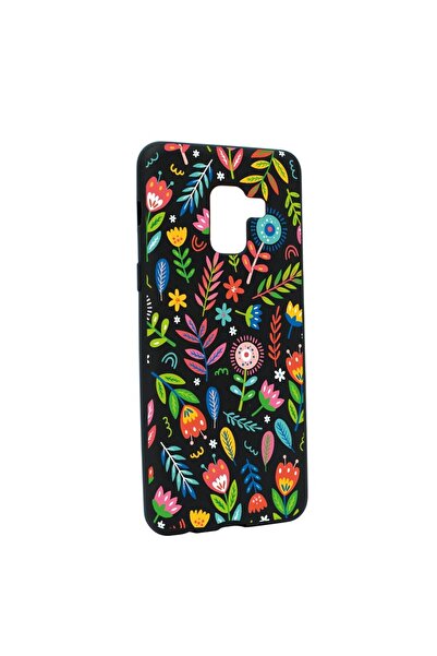 bestcase Θήκη σιλικόνης συμβατή με Samsung Galaxy A5 2018, Χαρούμενα Λουλούδι...