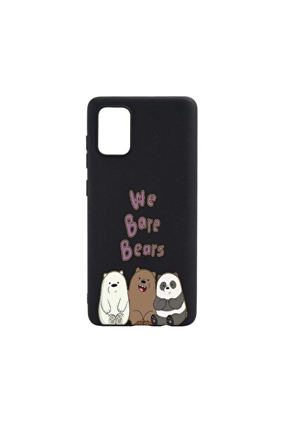 bestcase Θήκη σιλικόνης We Bare Bears, συμβατή με Samsung Galaxy A72, ανθεκτι...