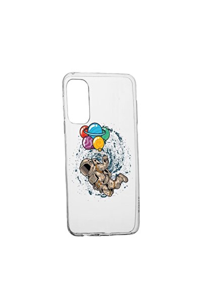 bestcase Θήκη σιλικόνης συμβατή με Samsung Galaxy S21, Χαρούμενος Αστροναύτης...