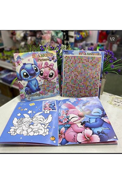 hamiyetkirtasiye Stitch Elmas Boyama Kitabı