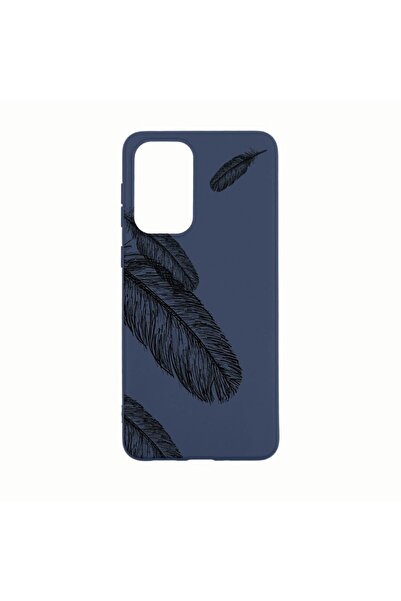 bestcase Husa Silicon Compatibila Cu Samsung Galaxy M23, Feathers BW, reziste...
