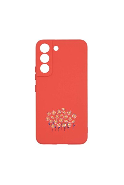 bestcase Θήκη σιλικόνης, Συμβατή με Samsung Galaxy S22 Plus, Μικρά λουλούδια ...