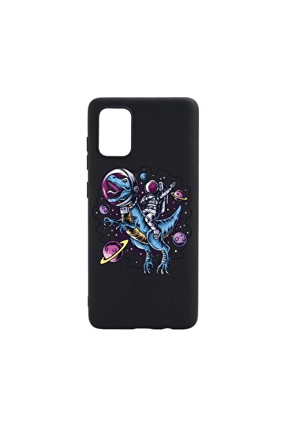 bestcase Θήκη σιλικόνης συμβατή με Samsung Galaxy A52s 5G, Σχέδιο Αστροναύτης...