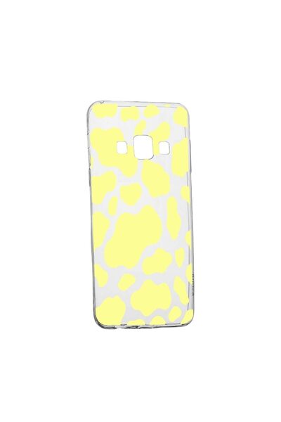 bestcase Θήκη σιλικόνης συμβατή με Samsung Galaxy J3 2016, Κίτρινη Αγελάδα, α...