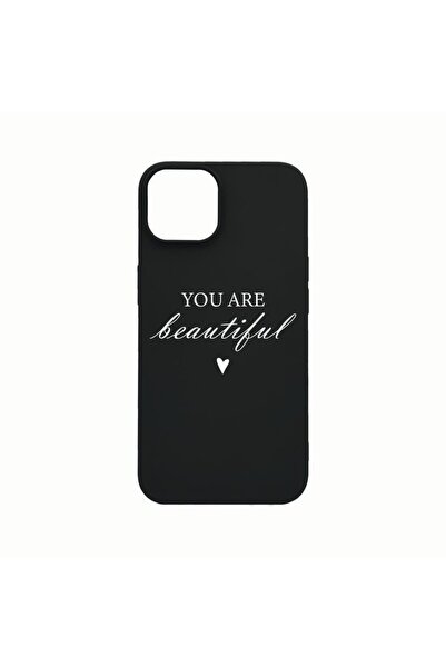 bestcase Θήκη Σιλικόνης, Συμβατή με Apple iPhone 14, Είσαι Όμορφη, Ανθεκτική ...