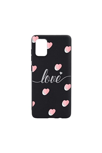 bestcase Θήκη σιλικόνης συμβατή με Samsung Galaxy A72, Love+Hearts, ανθεκτική...