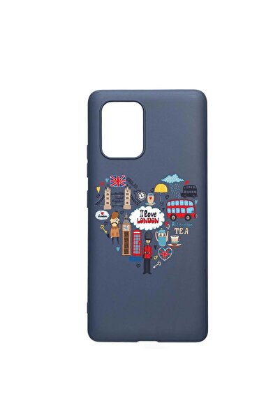bestcase Husa Silicon Compatibila Cu Samsung Galaxy M13 4G, I Love London, re...
