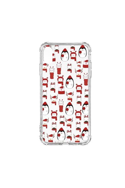 bestcase Husa Αντικραδασμική Θήκη Σιλικόνης Συμβατή με Apple iPhone XR, Χειμε...