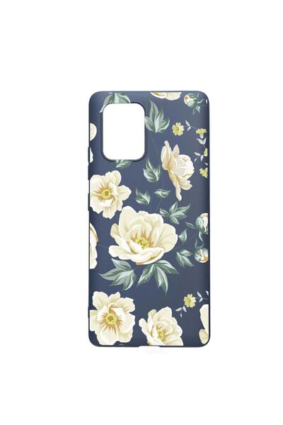 bestcase Husa Silicon Compatibila Cu Samsung Galaxy M13 4G, Flowers, rezisten...