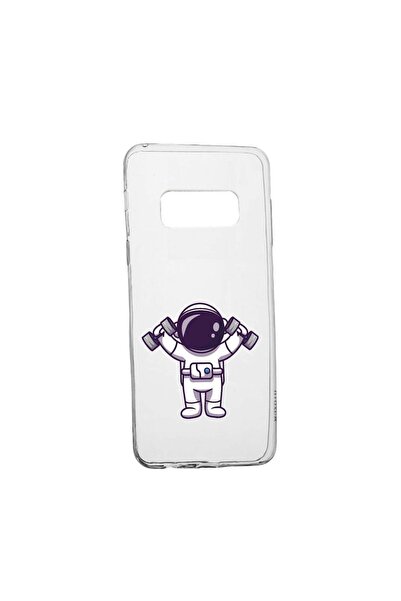 bestcase Husa Silicon Compatibila Cu Samsung Galaxy Note 9, Astronaut Gym, re...