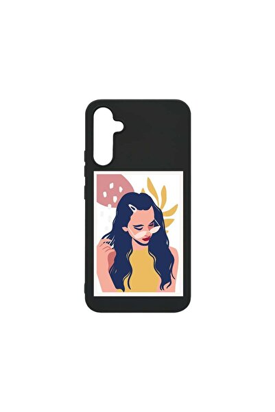 bestcase Θήκη, Συμβατή με Samsung Galaxy A34, Καλοκαιρινό Κορίτσι, Λεπτή 0.8 ...