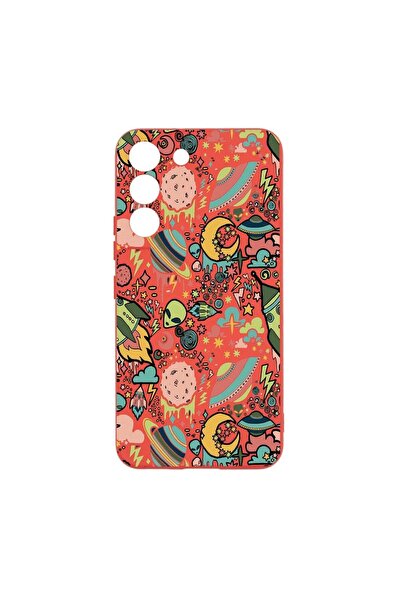 bestcase Θήκη σιλικόνης, Συμβατή με Samsung Galaxy S22 Plus, Σχέδιο Σύμπαν, Π...