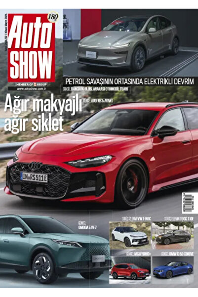 Dergi Kapında Auto Show Dergi Nisan-Mayıs 2026