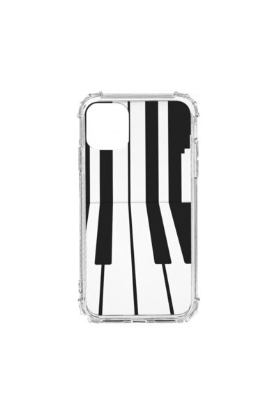 bestcase Husa Αντικραδασμική Θήκη Σιλικόνης Συμβατή με Apple iPhone 12, Πιάνο...