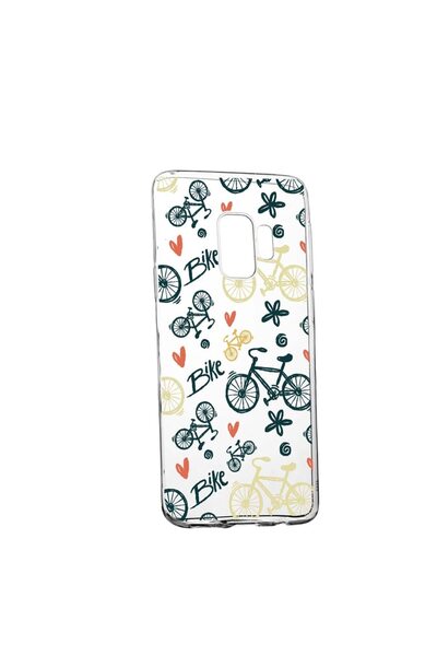 bestcase Husa Silicon Compatibila Cu Samsung Galaxy S9 Plus, Bike Love, rezis...