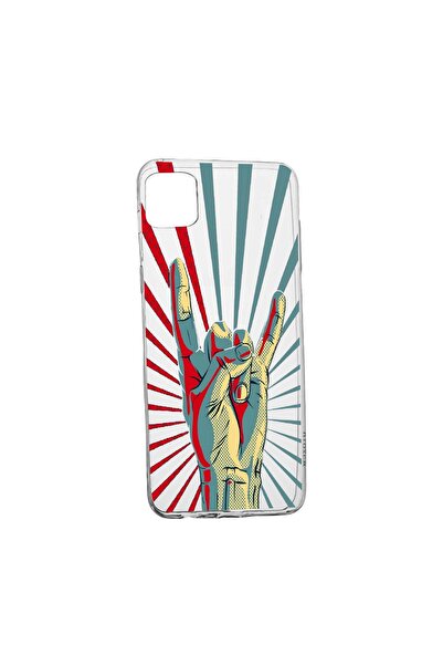 bestcase Husa Silicon Rock Music, Compatibila Cu Realme C20, rezistenta la uz...