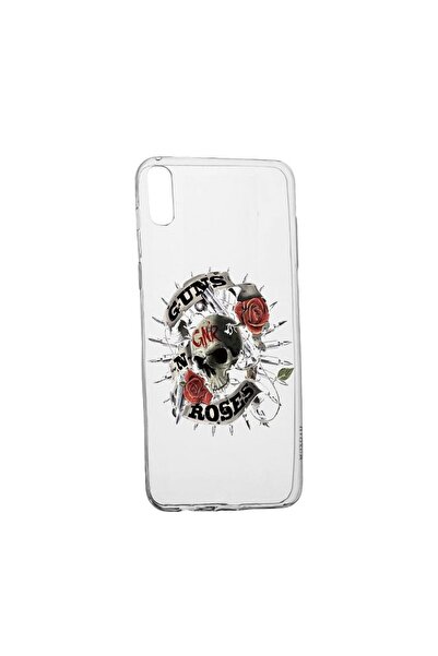 bestcase Husa Silicon guns 'n' roses, Compatibila cu Samsung Galaxy A02, rezi...